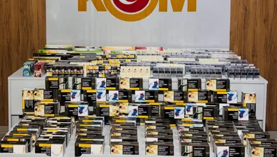 Samsun'da kaçak makaron operasyonu