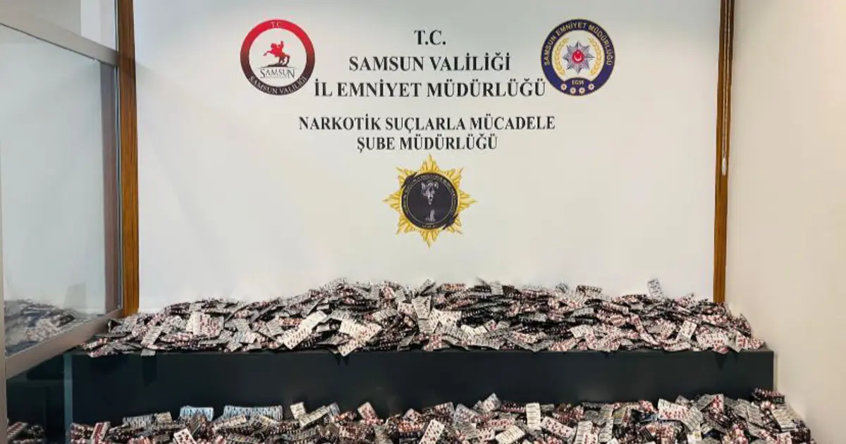 Uyuşturucu operasyonu: 33 bin 850 uyuşturucu hap ele geçirildi