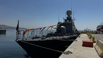 TCG Gurbet hücumbotu ziyarete açıldı