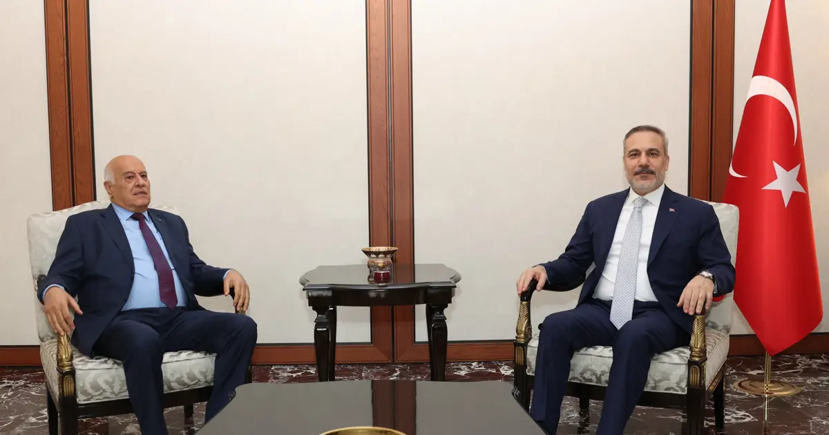 Dışişleri Bakanı Fidan, Fetih Genel Sekreteri Rajub ile görüştü