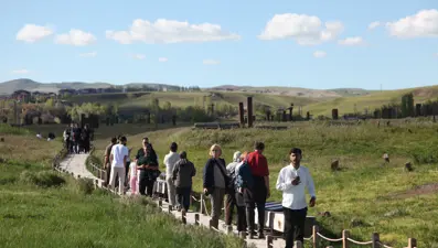 "Sakin şehir" unvanıyla biliniyor. Bayramda ziyaretçi yağdı