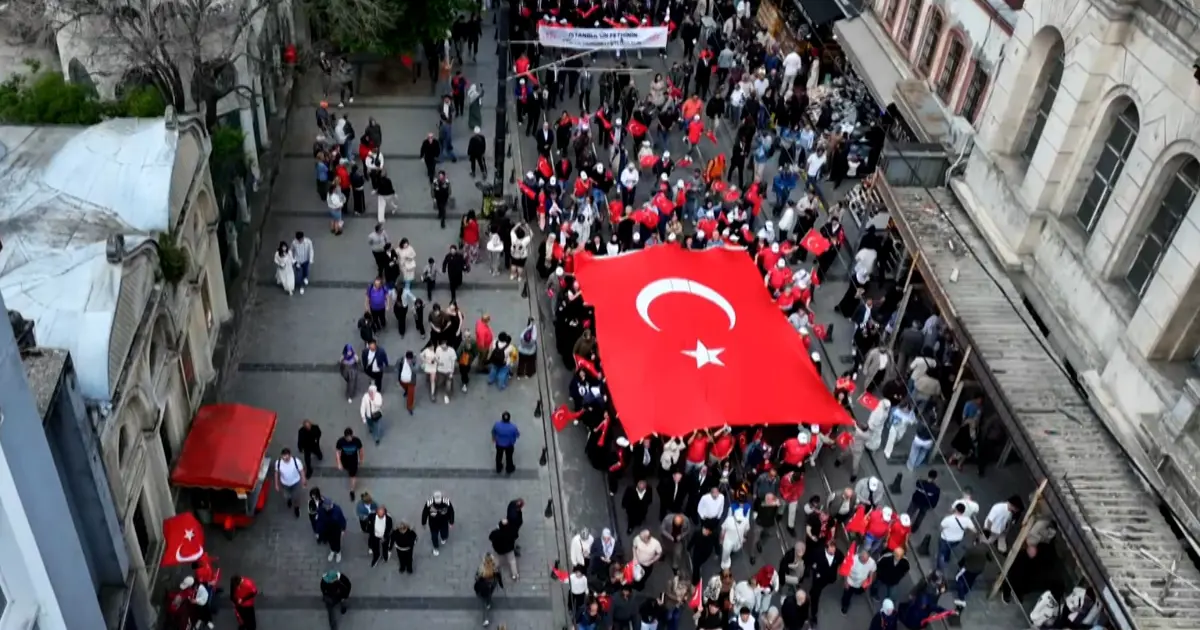 İstanbul'da fetih coşkusu: Etkinlikler başladı, mehter konseri verildi