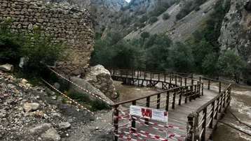 Turizm cenneti ziyarete kapatıldı