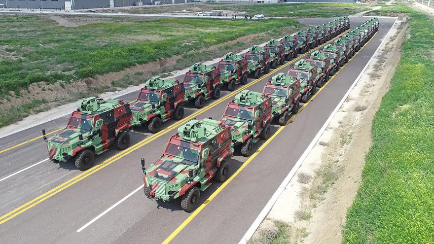 400 beygir ve balistik koruması var! Türk zırhlısı HIZIR sahaya çıktı 