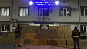 Milyonlarca bandrolsüz sigara ele geçirildi