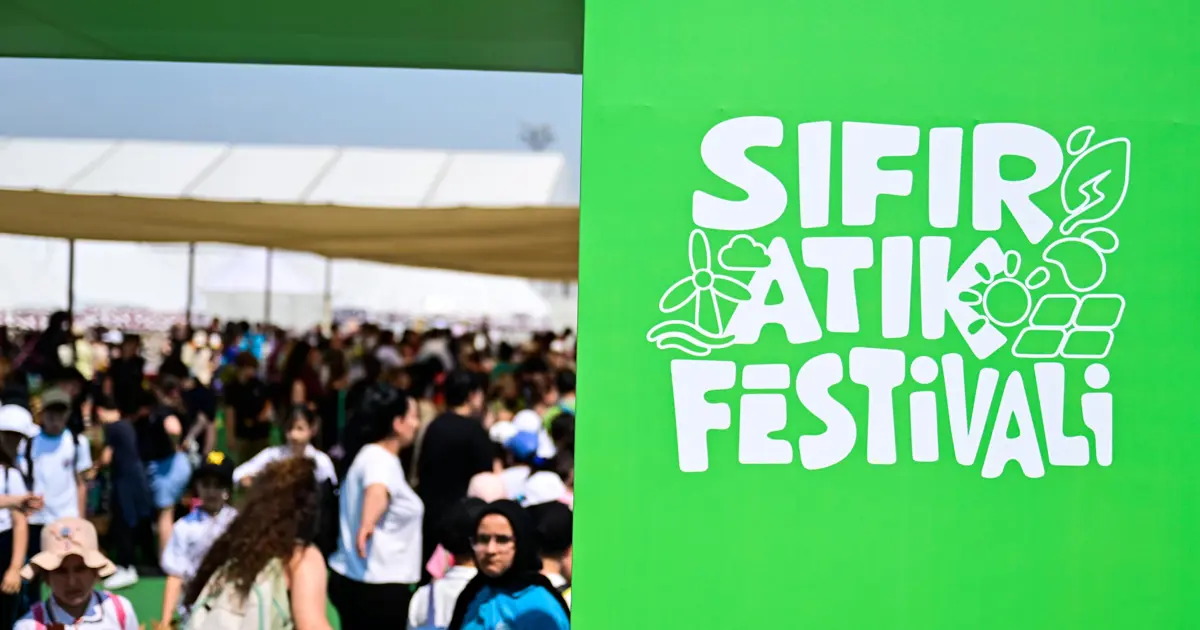 Sıfır Atık Festivali Atatürk Havalimanı'nda sürüyor