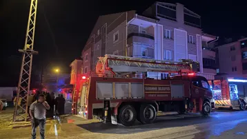 Karaman'da korkutan yangın