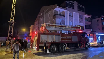 Karaman'da korkutan yangın