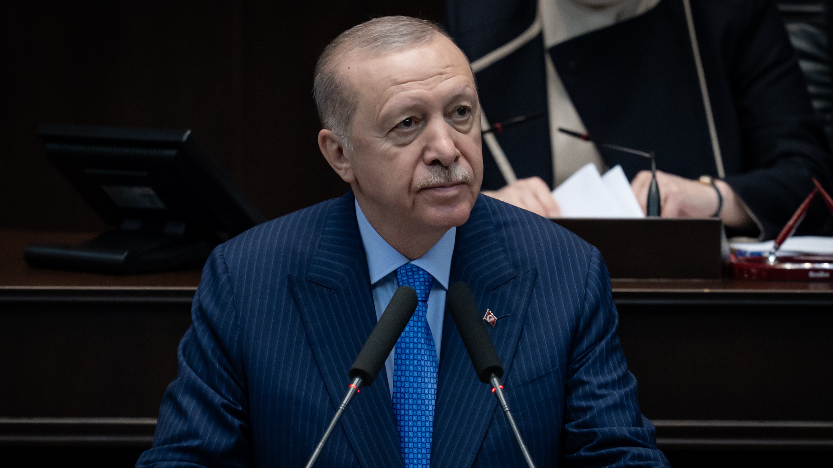 Cumhurbaşkanı Recep Tayyip Erdoğan AK Parti Grup Toplantısı'nda konuşuyor.