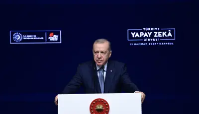 Cumhurbaşkanı Erdoğan, Yapay Zeka Eylem Planı'nı açıkladıCumhurbaşkanı Recep Tayyip Erdoğan, Türkiye'nin dört eksenden oluşan Yapay Zeka Eylem Planı'nı açıkladı.