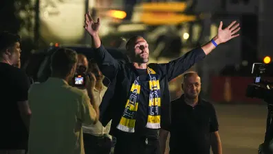 Vedat Muriqi Fenerbahçe için İstanbul'da