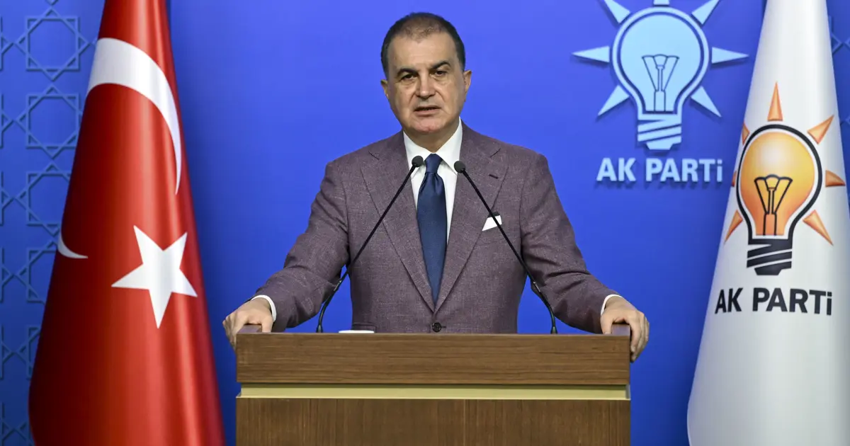 Ömer Çelik: Terörsüz Türkiye'de yeni aşamadayız