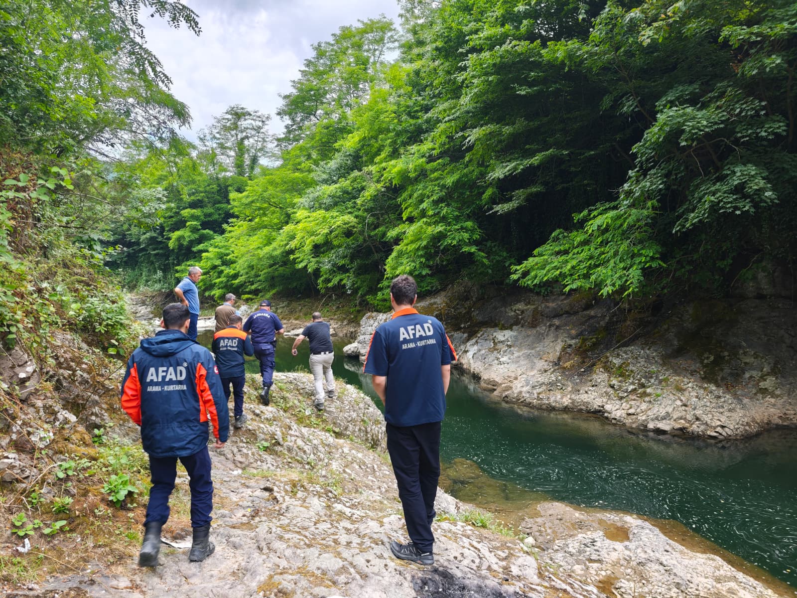 Ordu'da dereye düşen kişi öldü