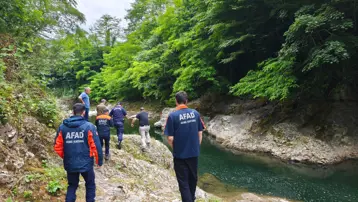 Ordu'da dereye düşen kişi öldü