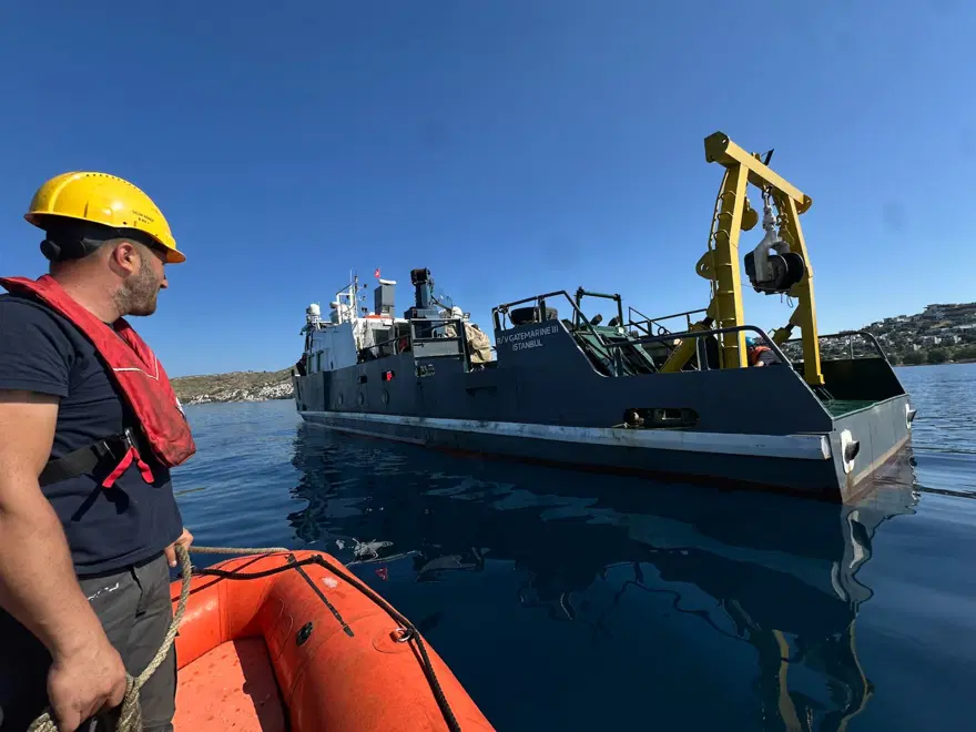 Bodrum açıklarında 40 metre derinliğe uzanan kesintisiz deniz çayırı kuşağı belirlendi 3