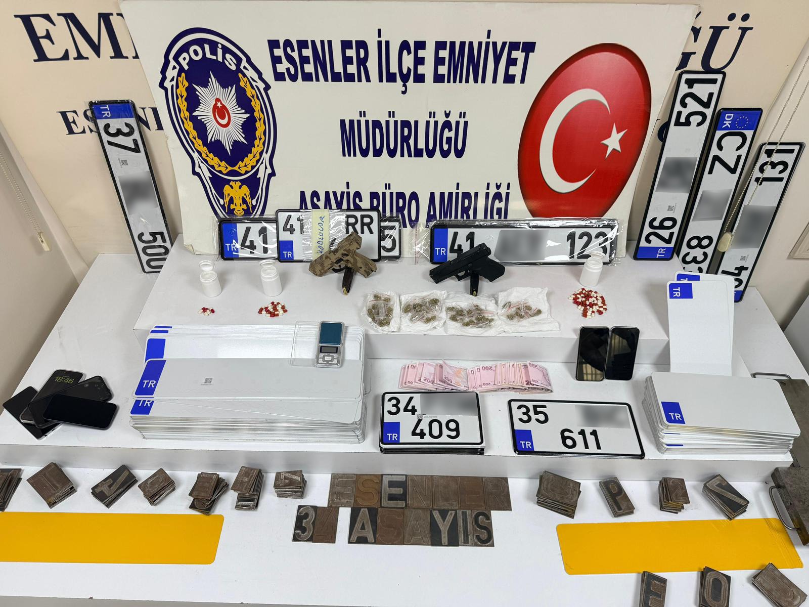 Esenler'de uyuşturucu operasyonu