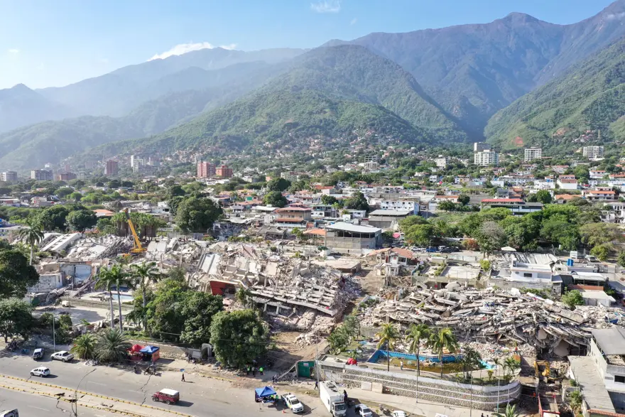 Venezuela'da depremlerde can kaybı bin 719'a yükseldi.  AFAD ve TSK ekipleri sahada 6
