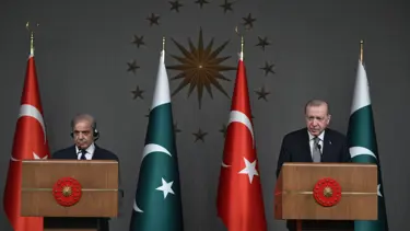 Pakistan Başbakan Şerif, Türkiye'de. Cumhurbaşkanı Erdoğan: Savaş bağımlısı İsrail'e fırsat verilmemeli