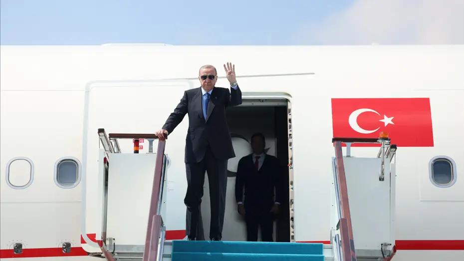 Cumhurbaşkanı Erdoğan, Katar'a gitti