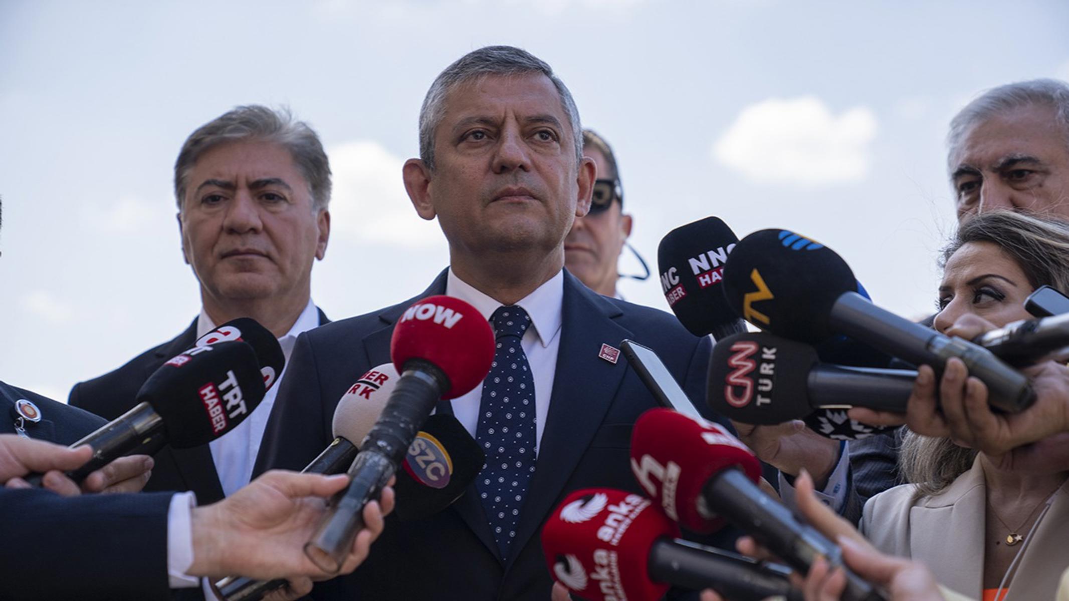 Özgür Özel basın toplantısı