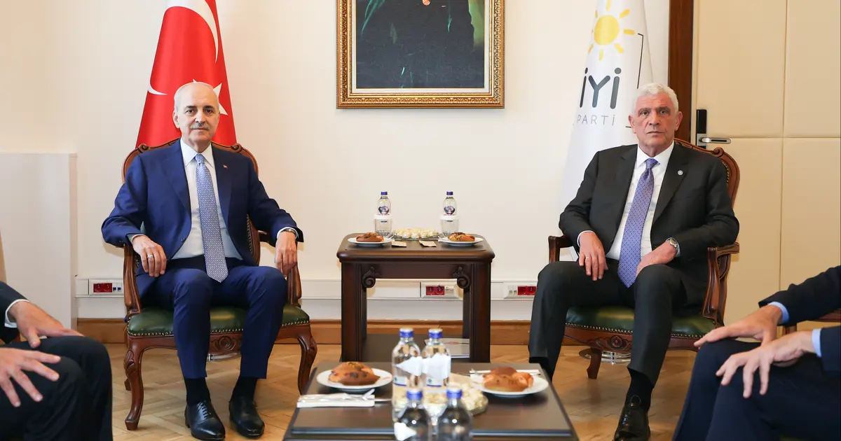 TBMM Başkanı Kurtulmuş'un süreç yasası turu sürüyor. AK Parti ve İYİ Parti'ye ziyaret