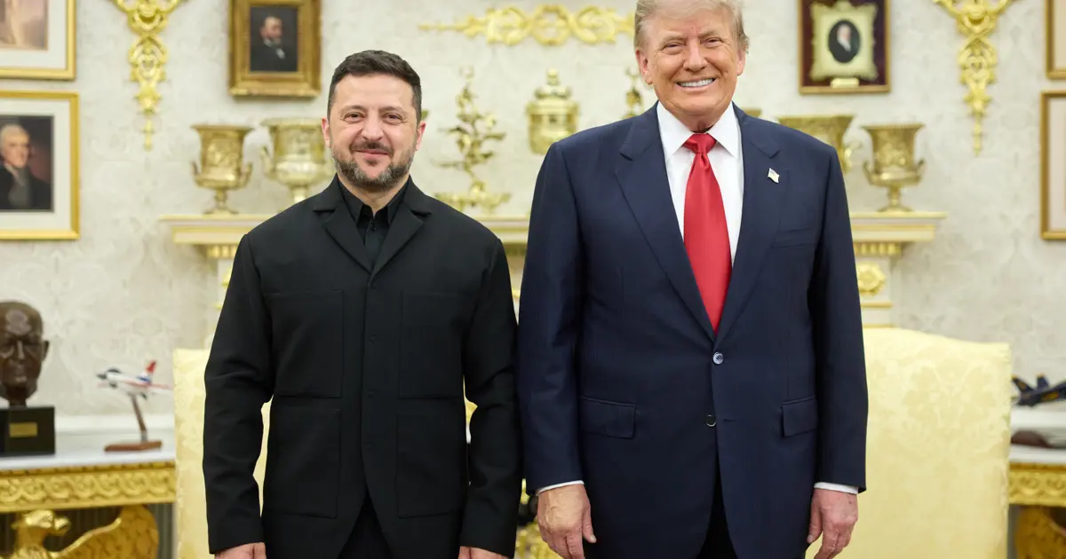 Trump, Ukrayna Devlet Başkanı Zelenski ile Beyaz Saray'da görüştü