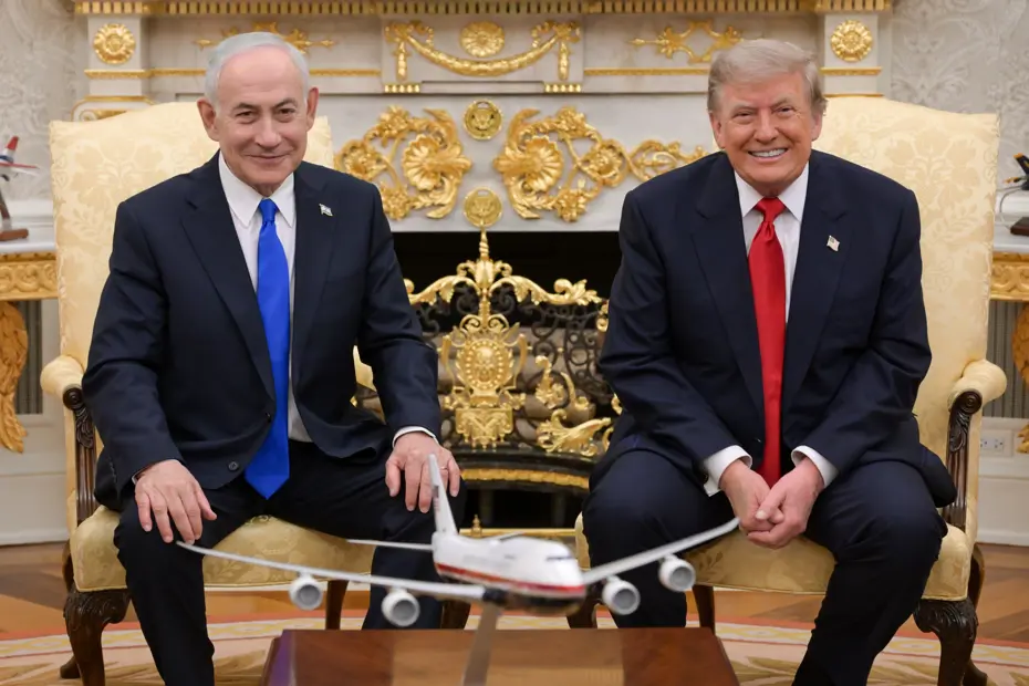 Netanyahu, Trump ile