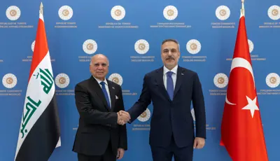 Dışişleri Bakanı Fidan, Irak Dışişleri Bakanı Hüseyin ile Ankara'da görüştüDışişleri Bakanı Hakan Fidan, Ankara'da Irak Dışişleri Bakanı Fuad Hüseyin ile bir araya geldi.