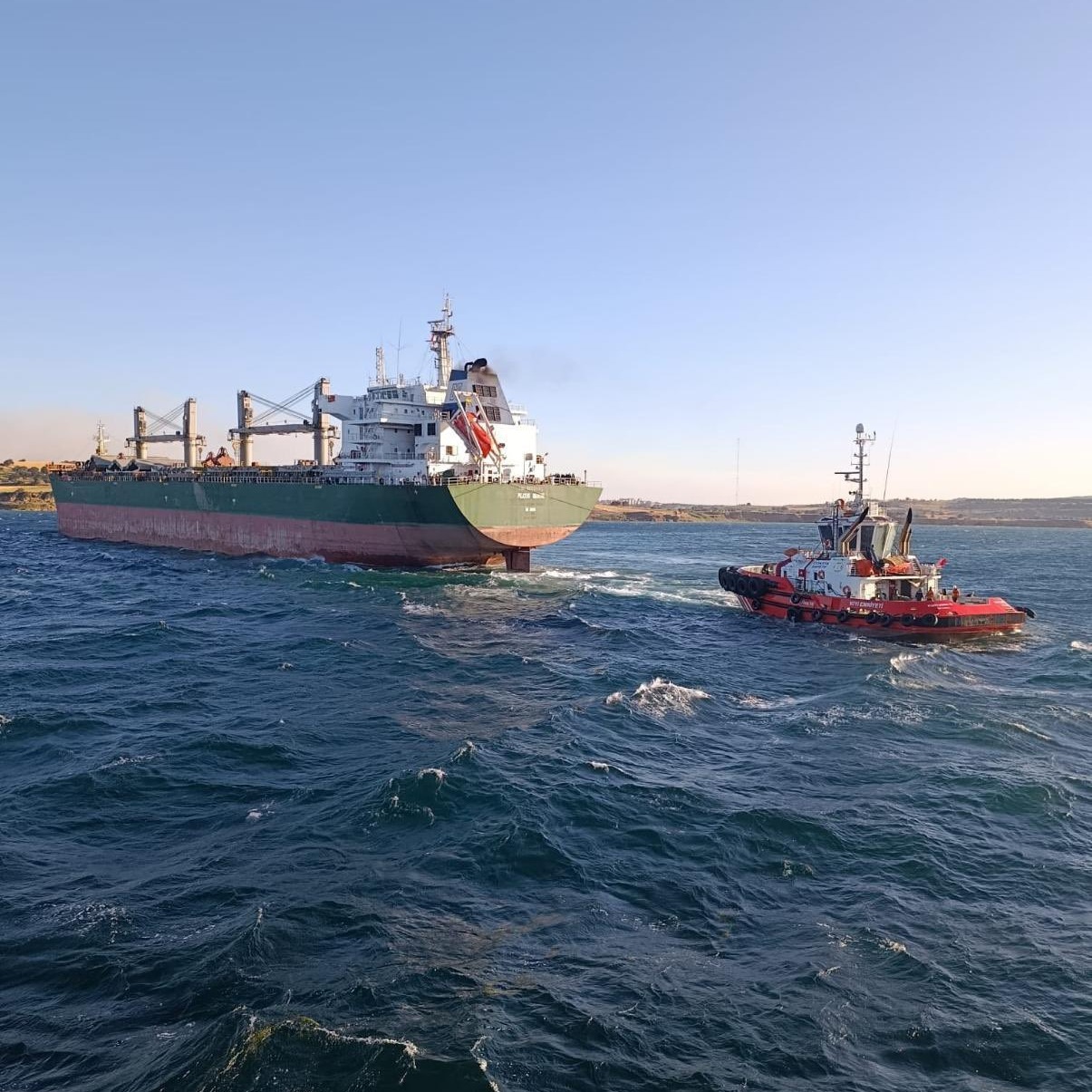 Çanakkale Boğazı'nda gemi trafiği normale döndü
