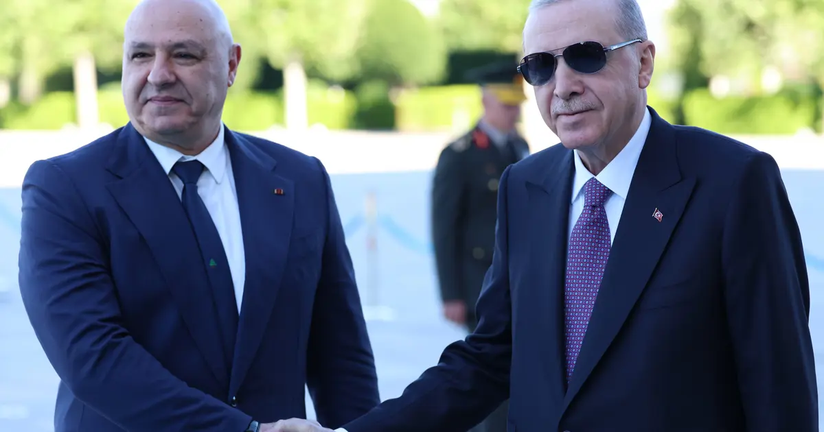 Lübnan Cumhurbaşkanı Avn, Ankara'da