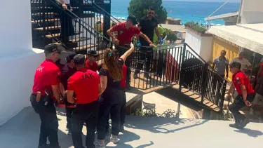 Ölüdeniz'de yamaç paraşütü kazası