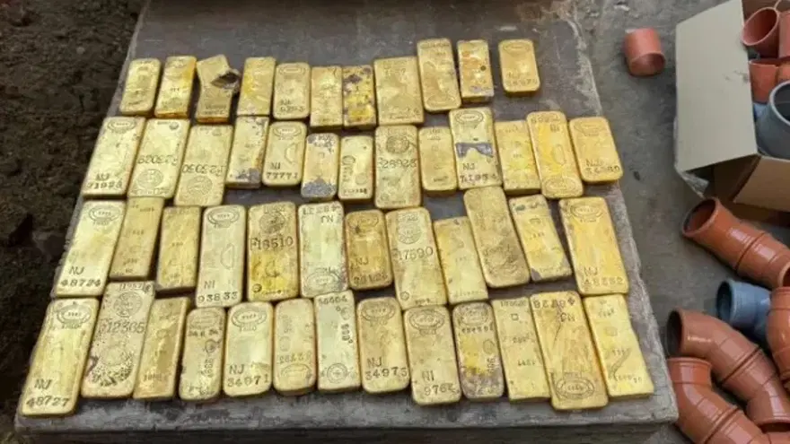 Duvardan yaklaşık 9 milyon euro değerinde altın çıktı 1 Duvardan yaklaşık 9 milyon euro değerinde altın çıktı 1