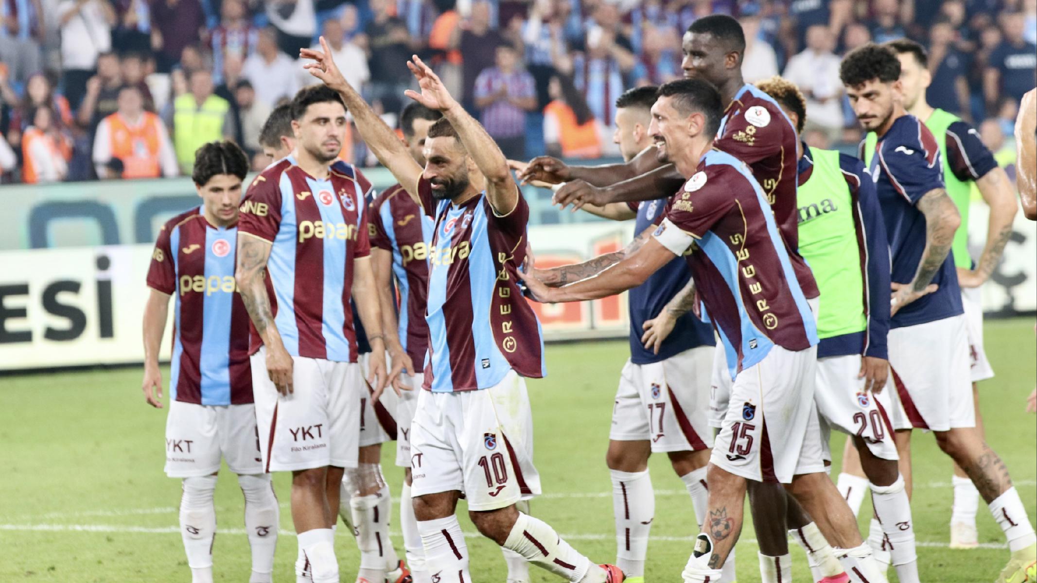 Trabzonspor'un Konferans Ligi kadrosu netleşti
