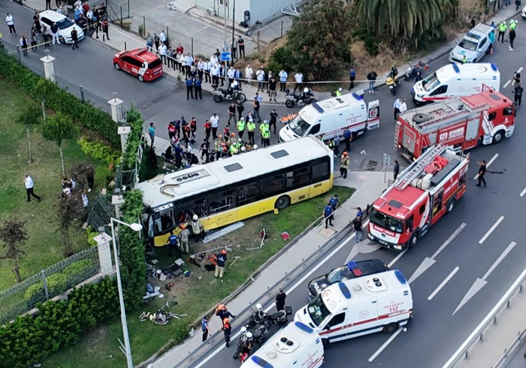 Zeytinburnu'ndaki İETT otobüsü kazasında gözaltı kararı