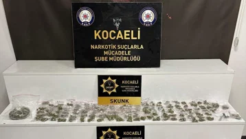Kocaeli'de uyuşturucu operasyonu. 5 şüpheli tutuklandı