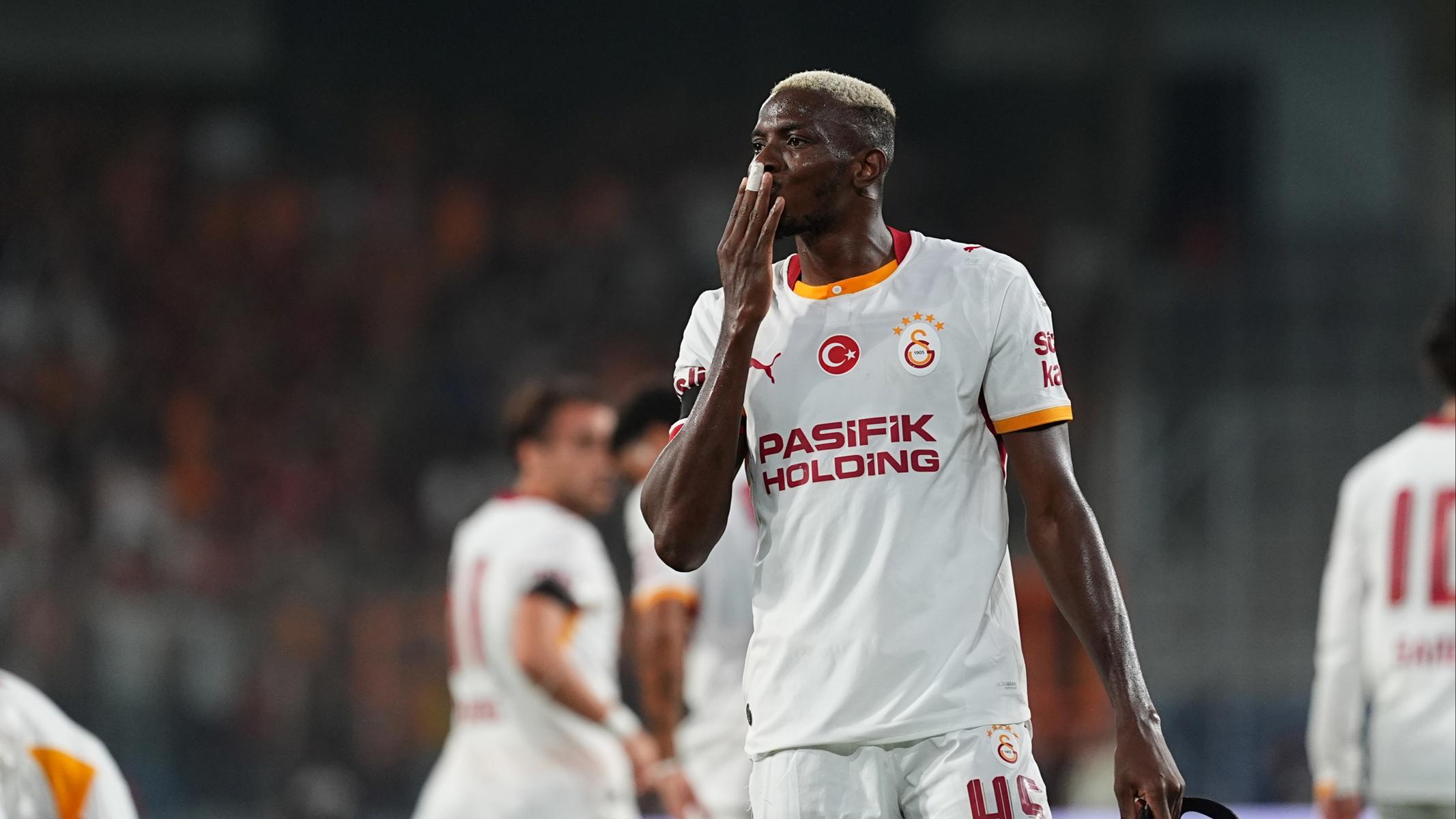 Galatasaray'da Victor Osimhen'den müthiş seri