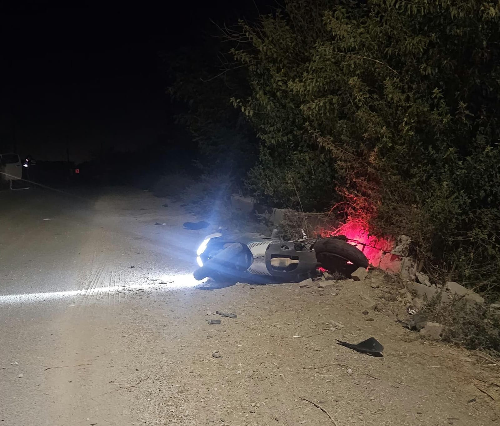Gaziantep'te motosiklet devrildi. 2 kardeş hayatını kaybetti