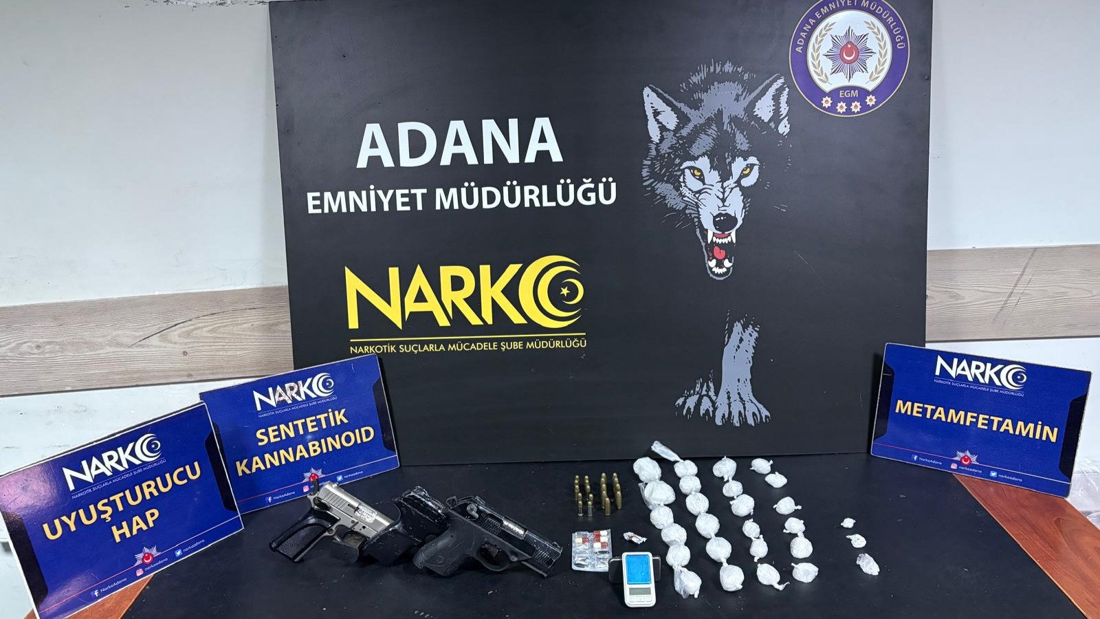 Adana'da uyuşturucu operasyonu. 14 şüpheliden 9'u tutuklandı
