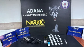 Adana'da uyuşturucu operasyonu. 14 şüpheliden 9'u tutuklandı