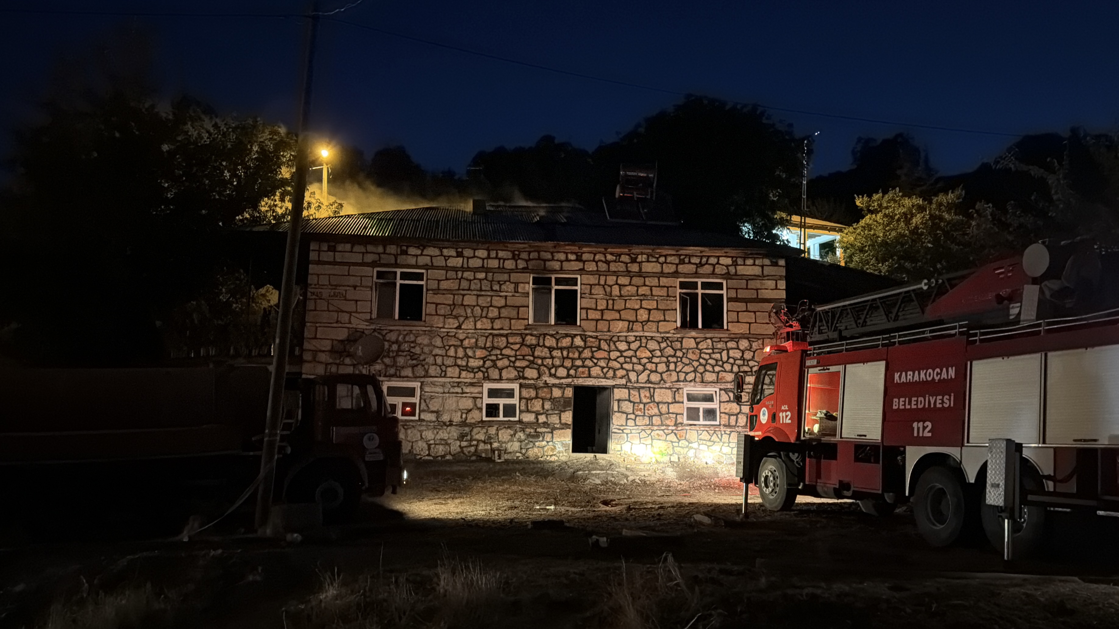 Elazığ'da evlerinde yangın çıkan çift hayatını kaybetti