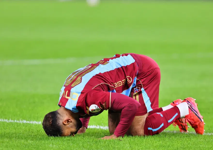 Galatasaray maçında Mohamed Salah fırtınası. Trabzonspor'u uçurdu 2