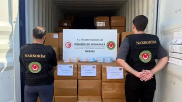Mersin'de reçetesiz satışı yasak olan 1,7 ton pregabalin ele geçirildi
