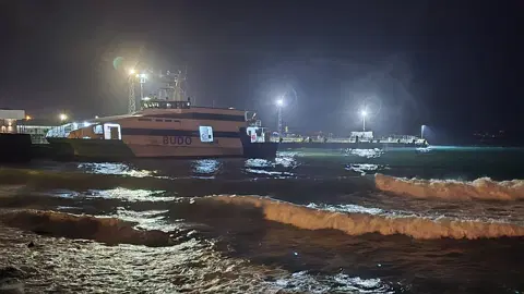 Deniz ulaşımına fırtına engeli. BUDO'nun bazı seferleri iptal edildi
