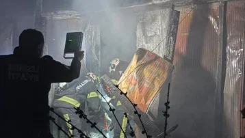 Denizli'de konteynerde çıkan yangında 1 kişi öldü
