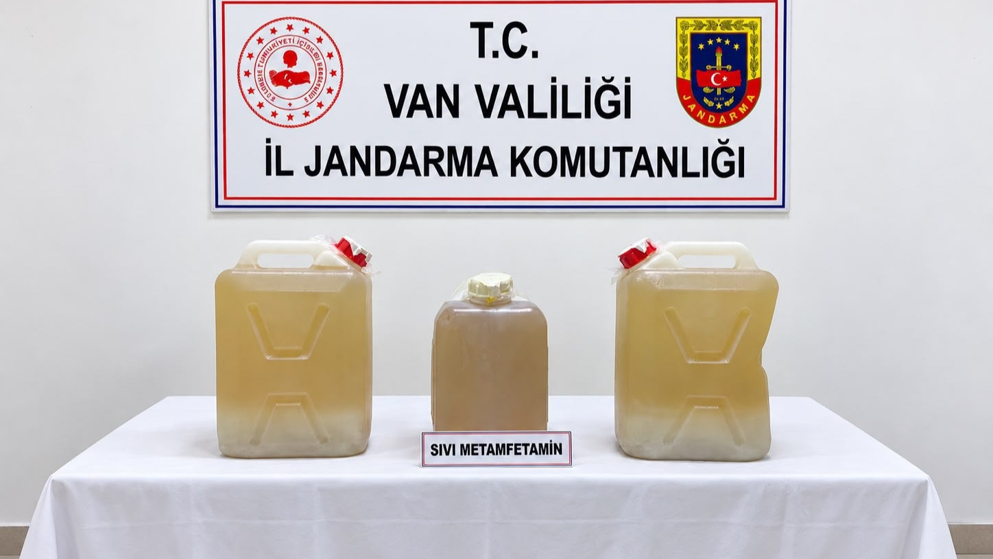 Van'da 34 kilo 202 gram sentetik uyuşturucu ele geçirildi