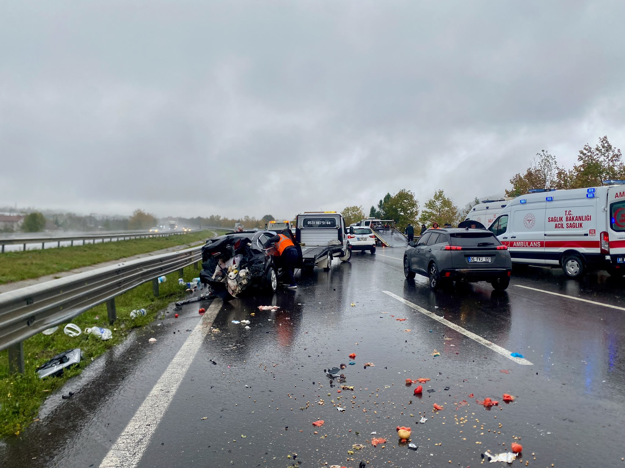 Üsküdar Belediye Başkanvekili Gültekin, Düzce'de trafik kazasında yaralandı