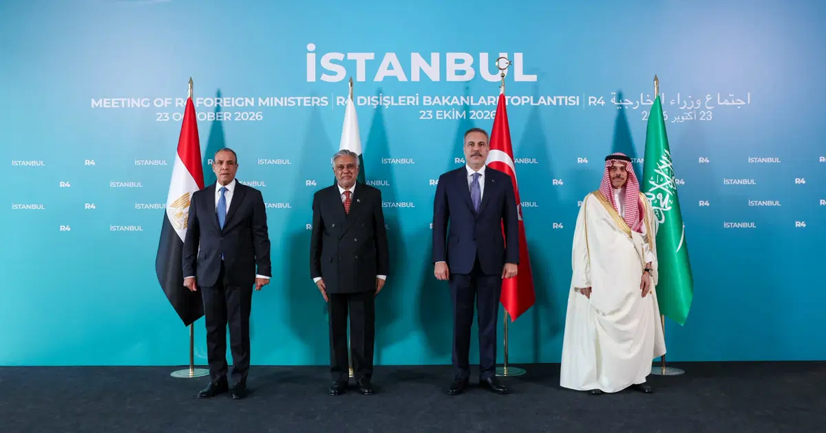 Turkey Hosts R4 and E3 Foreign Ministers in Istanbul for Crisis Talks