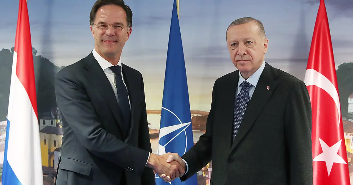 Cumhurbaşkanı Erdoğan'dan diplomasi trafiği. NATO Genel Sekreteri Rutte ile görüştü