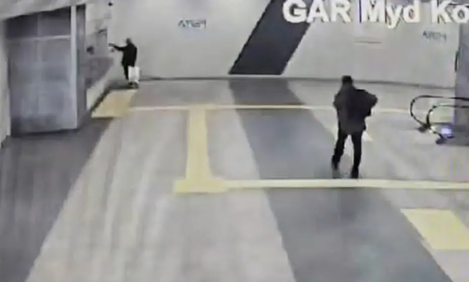 Gar İstasyonu'nda yangın alarmı paniği