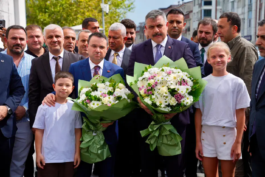 Adalet Bakanı Akın Gürlek ve İçişleri Bakanı Mustafa Çiftçi İstanbul'da